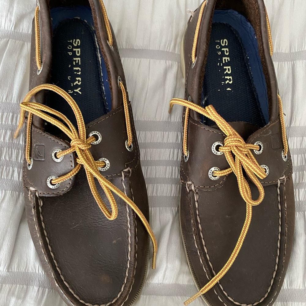 Leather Sperry Shoes